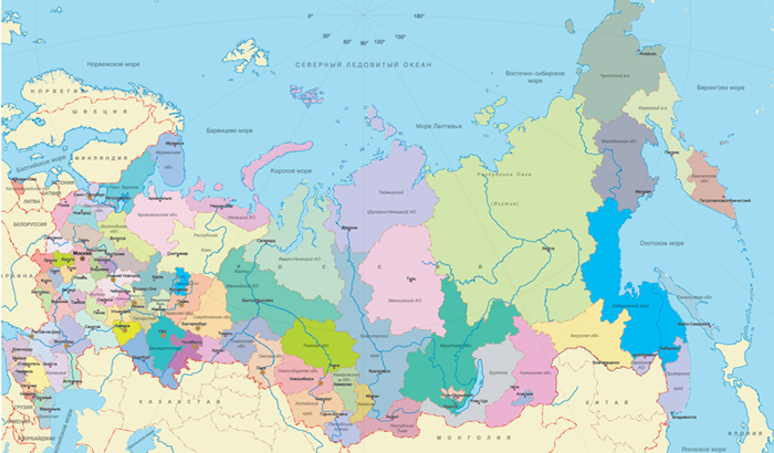 Карта России Карта России