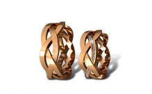 Модель 1016 в красном золоте.