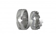 Модель 1042 в белом золоте