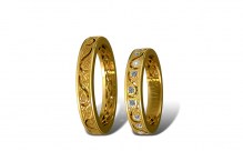 Модель 1127 в желтом золоте